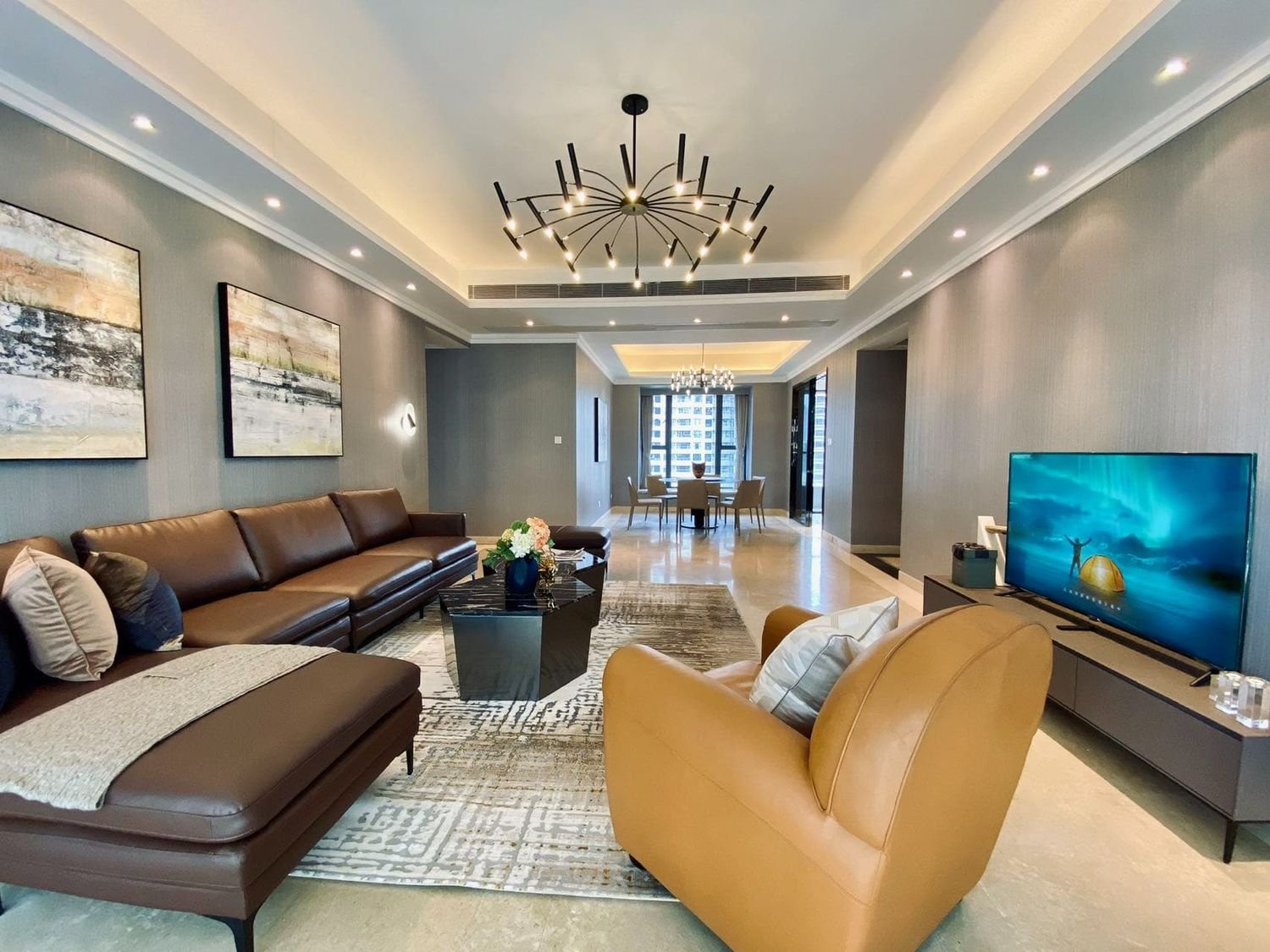 Facing sorth apartment 3BR 155SQM- Blossom cove（嘉裕公馆） in Guangzhou