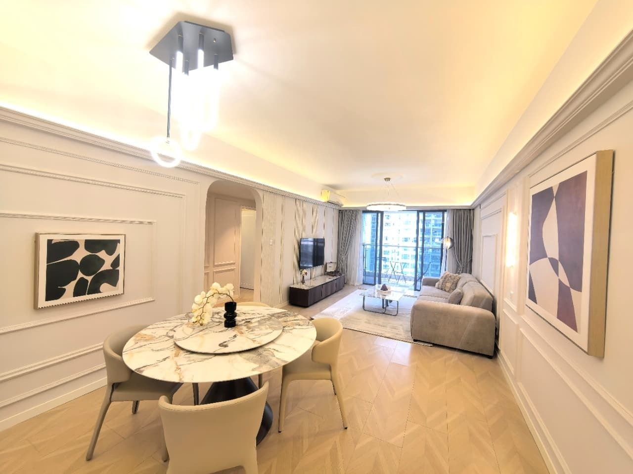 Apartment for rent 3BR 117SQM-Poly Whisper Garden (保利心语花园）